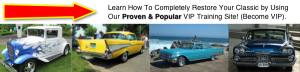 Learn How To Restore Your Classic Car Yourself!