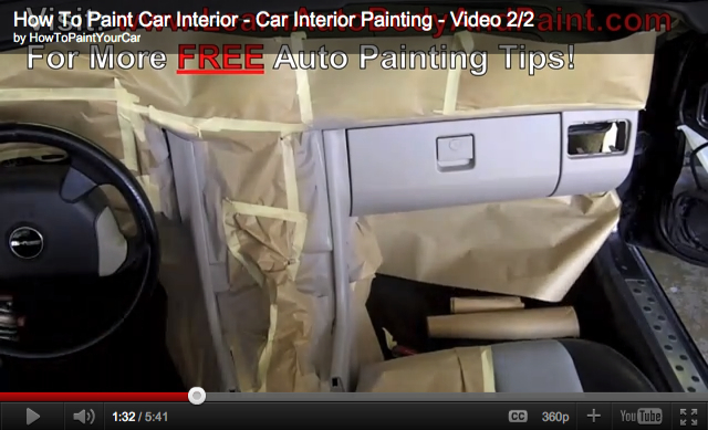 How To Paint Your Car Interior Car Interior Painting Tips