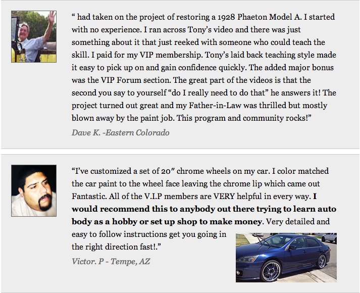 Learnautobodyandpaint testimonials