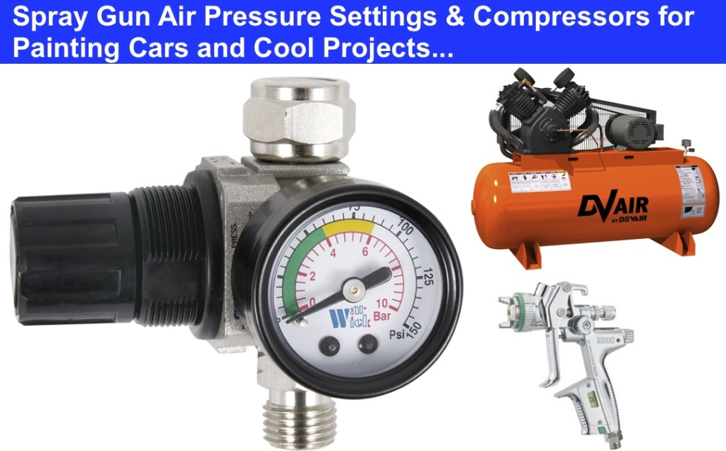 spray gun air pressure