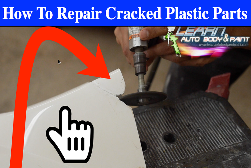 How To Repair Cracked Plastic Car or Bike Parts