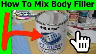 How To Mix And Apply Body Filler