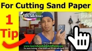 Tip For Cutting Automotive Sand Paper