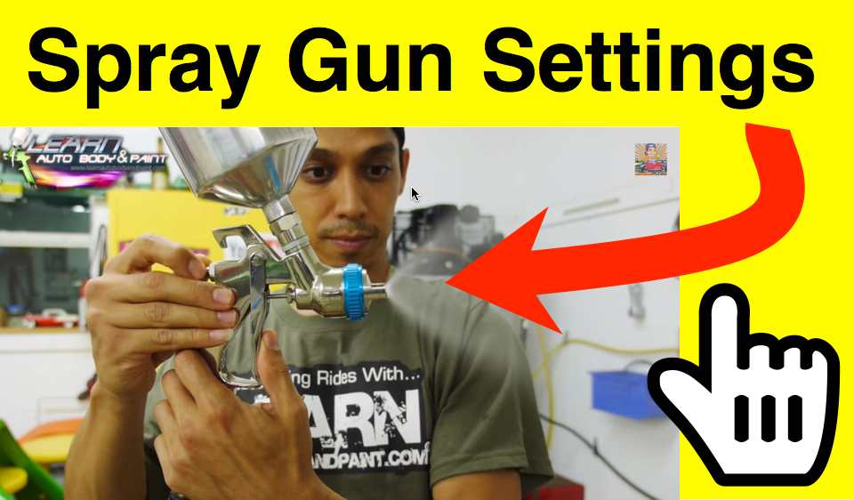 spray gun settings