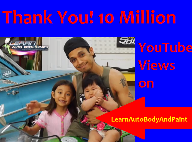 Thank You YouTube Fans Subscribers LearnAutoBodyAndPaint