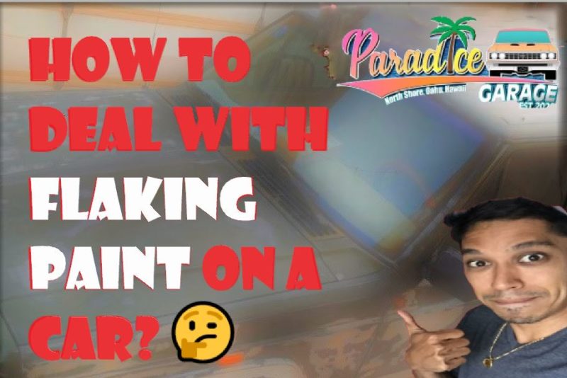 How To Deal With Flaking Paint On A Car?😨🤔 AutoBody Q&A