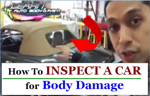 How To Inspect A Car For Body Damage