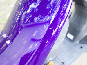 honda elite scratch on paint