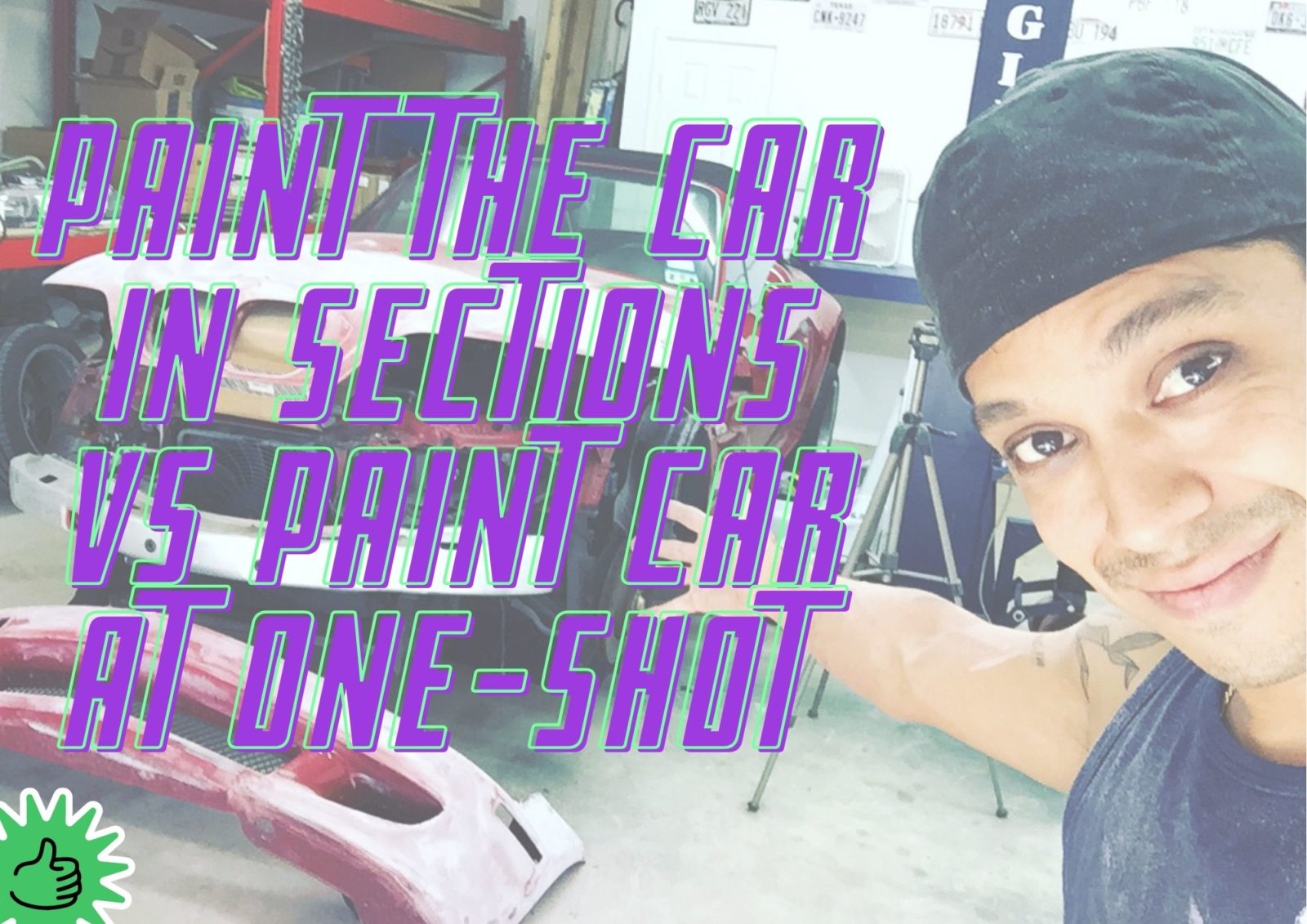 Paint A Car In Sections or The Whole Car At OneShot Auto Body Q&A
