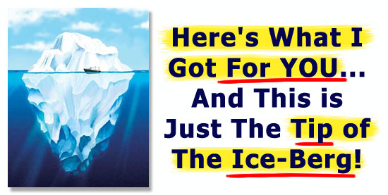 iceberg-text