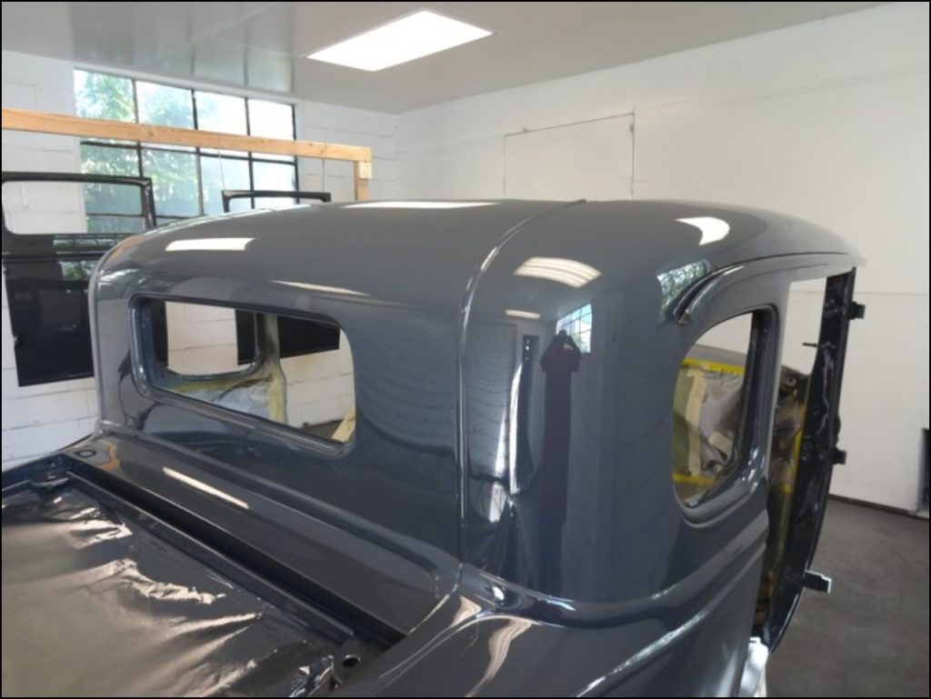 Spraying Single Stage Paint on Ford Model A