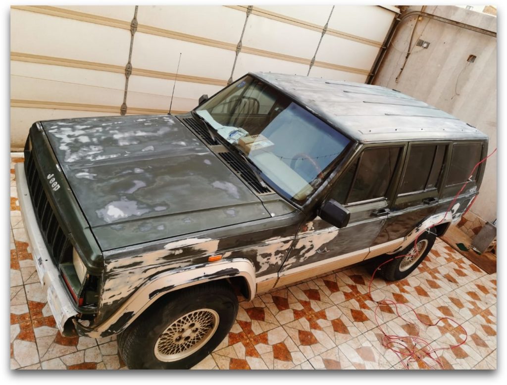 sanding 1996 Jeep Cherokee Country