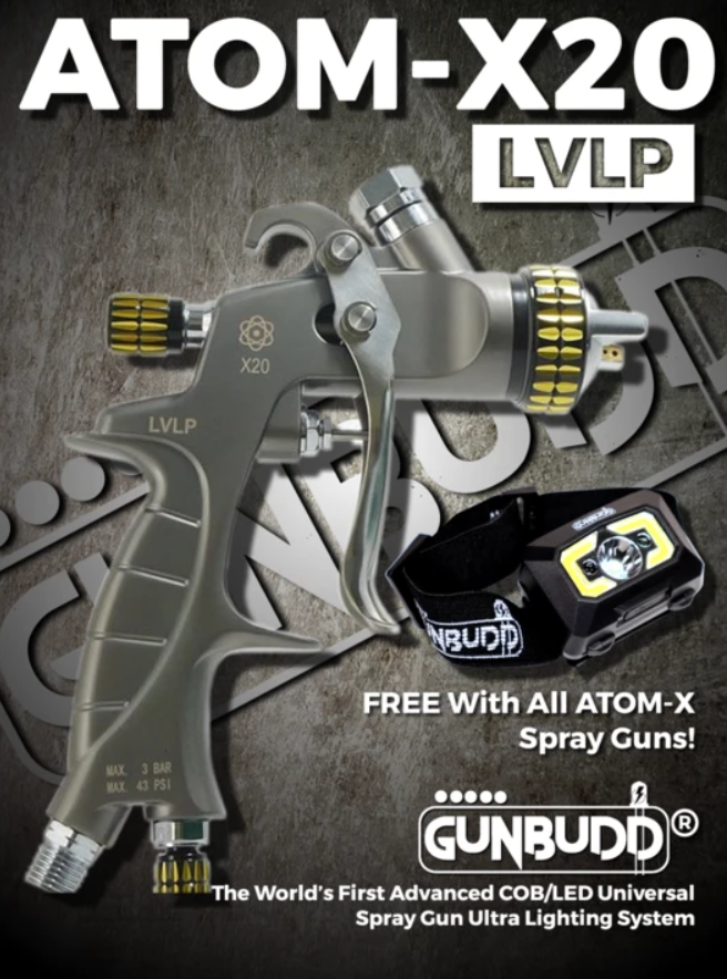 Atom X20 LVLP Spray Gun 