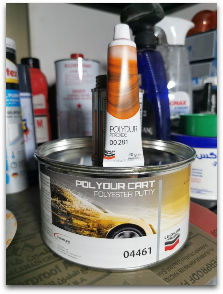 Polyour Cart Polyester Putty