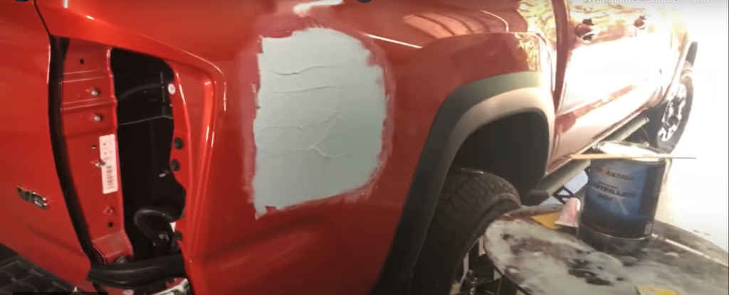 Blending Paint on the Tacoma Truck
