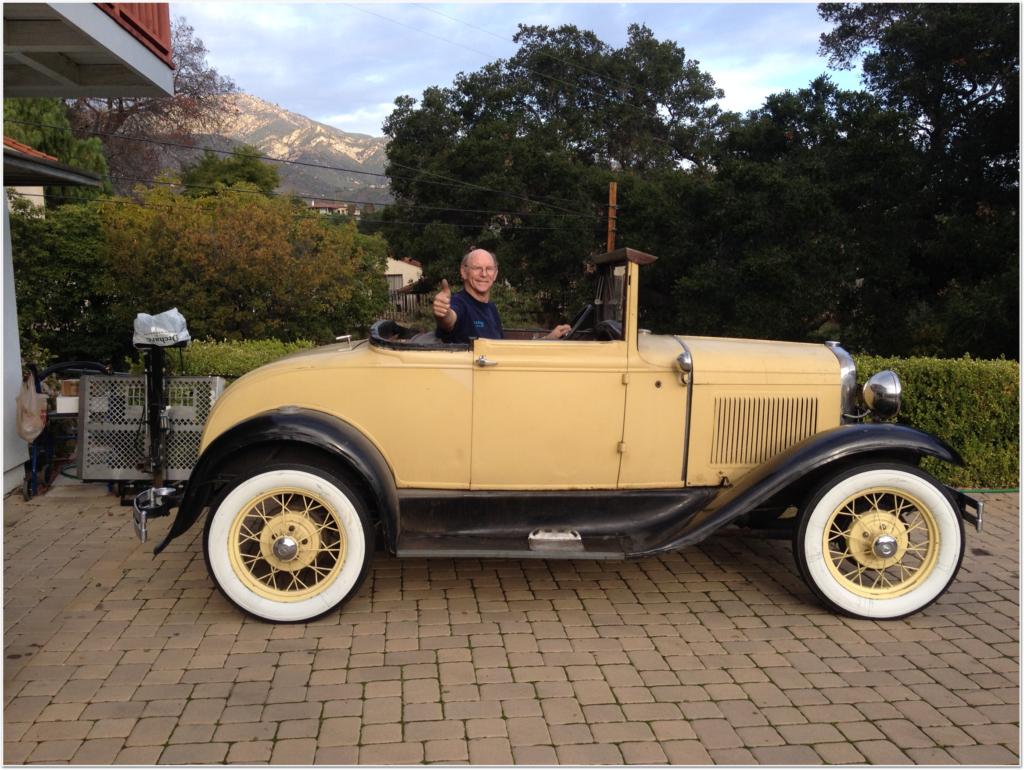 Classic car restoration Ford Model A