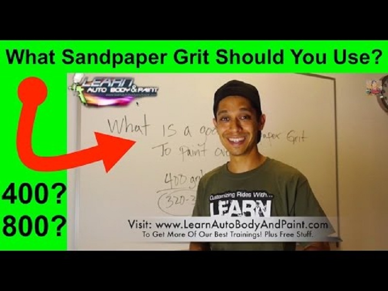 Sanding Like a Pro: How to Choose the Best Sandpaper Grit for Your Auto Body  Job — Cut & Buff