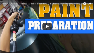 auto body paint prep tips