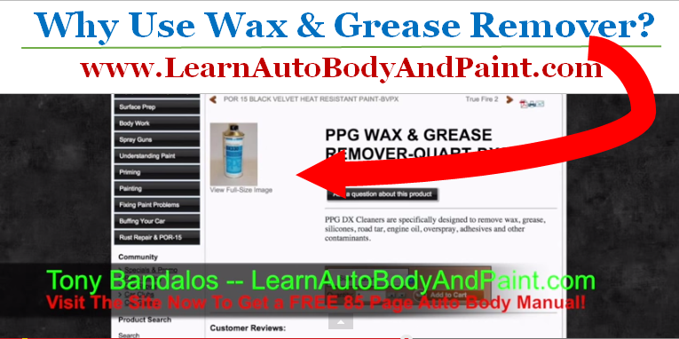 wax and grease remover