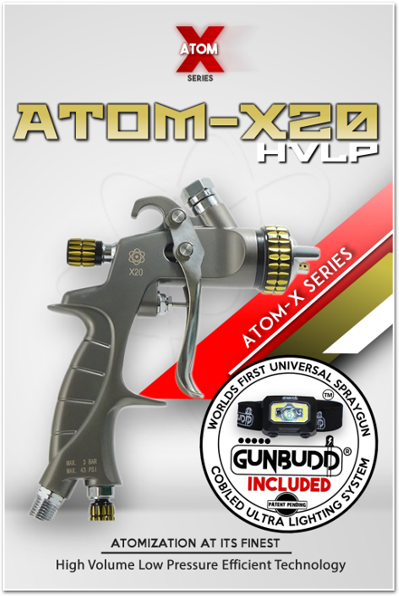 Atom X20 Spray Gun HVLP on Zoolaa