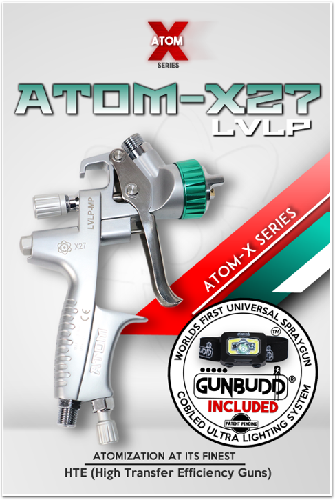Atom X27 LVLP Spray Gun on Zoolaa