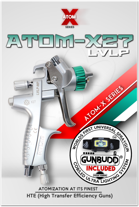 Atom X27 HVLP Spray Gun on Zoolaa